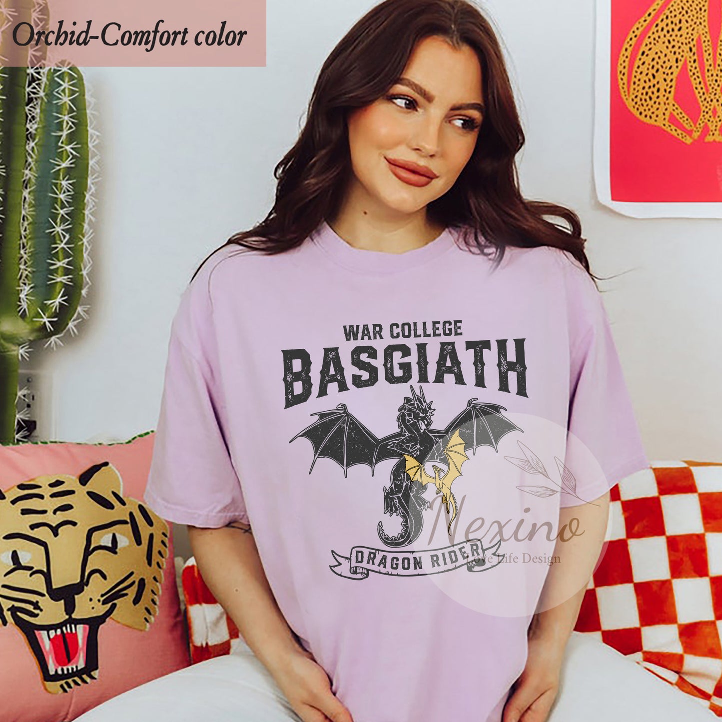 Basgiath War College Shirt, Fourth Wing Comfort colors Shirt, Dragon Rider Shirt, Rebecca Yoros, Fourth Wing, Violet Sorrengail