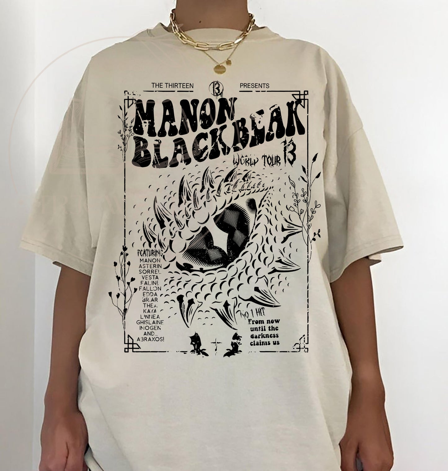 Manon Blackbeak Throne of Glass Comfort Colors Shirt Sweatshirt, Sarah J Maas Merch, Rowan Whitethorn, ACOTAR Crescent City Rhysand,  Tee, The Thirteen Shirt,  Book Quote Shirt, Bookish, SJM