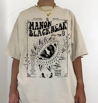 Manon Blackbeak Throne of Glass Comfort Colors Shirt Sweatshirt, Sarah J Maas Merch, Rowan Whitethorn, ACOTAR Crescent City Rhysand,  Tee, The Thirteen Shirt,  Book Quote Shirt, Bookish, SJM