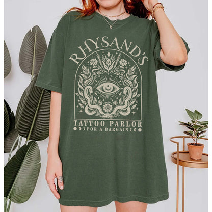 Acotar Velaris Rhysand's Tattoo Parlor Shirt, Feyre And Rhysand Tee, The Night Court Tee, Novel Series Book Lover, Bookish Gift