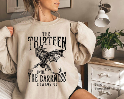 Retro The Thirteen Throne Of Glass Shirt, From Darkness Claim Us Tshirt,  We Are The Thirteen Shirt, Book Lover Shirt,Bookish Shirt