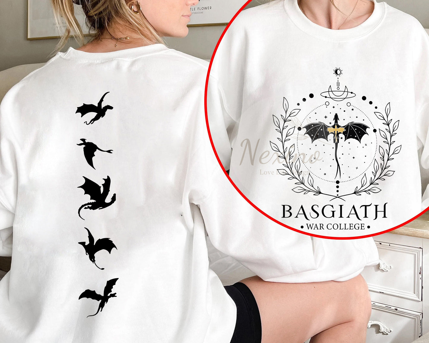 Basgiath War College Shirt, Fourth Wing SweatShirt, Dragon Rider Shirt, Rebecca Yoros Shirt, Fourth Wing, Bookish Shirt, Violet Sorrengail