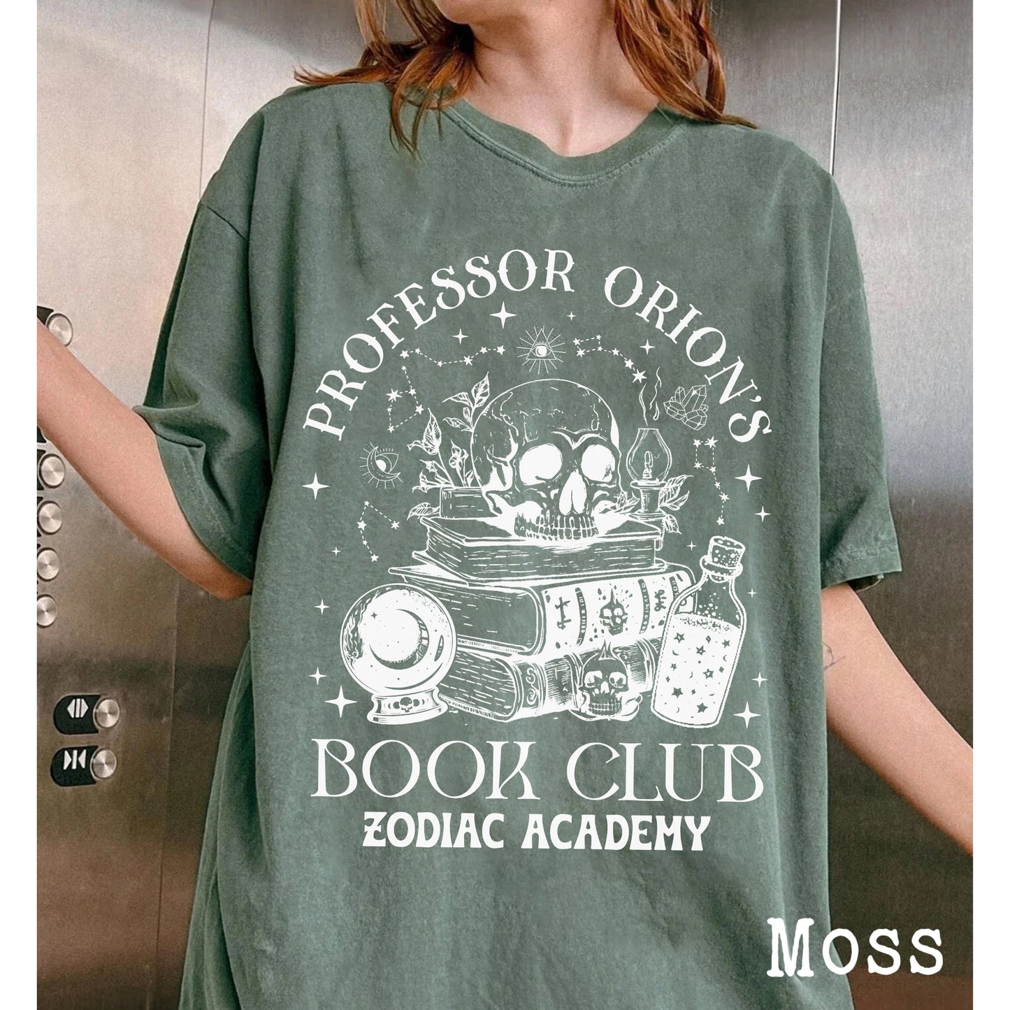 Professor Orions Book Club Zodiac Academy Merch Shirt, Gift for Book Lover, Fantasy Reader, Bookworm Merch, Gift for Her