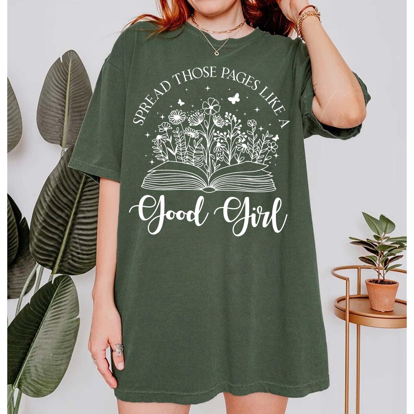 Spread Those Pages Just Like A Good Girl Shirt, Hot Book, Spicy Book Lover, Bookish, Dark Romance Shirt, Smut Shirt, Booktok Shirt