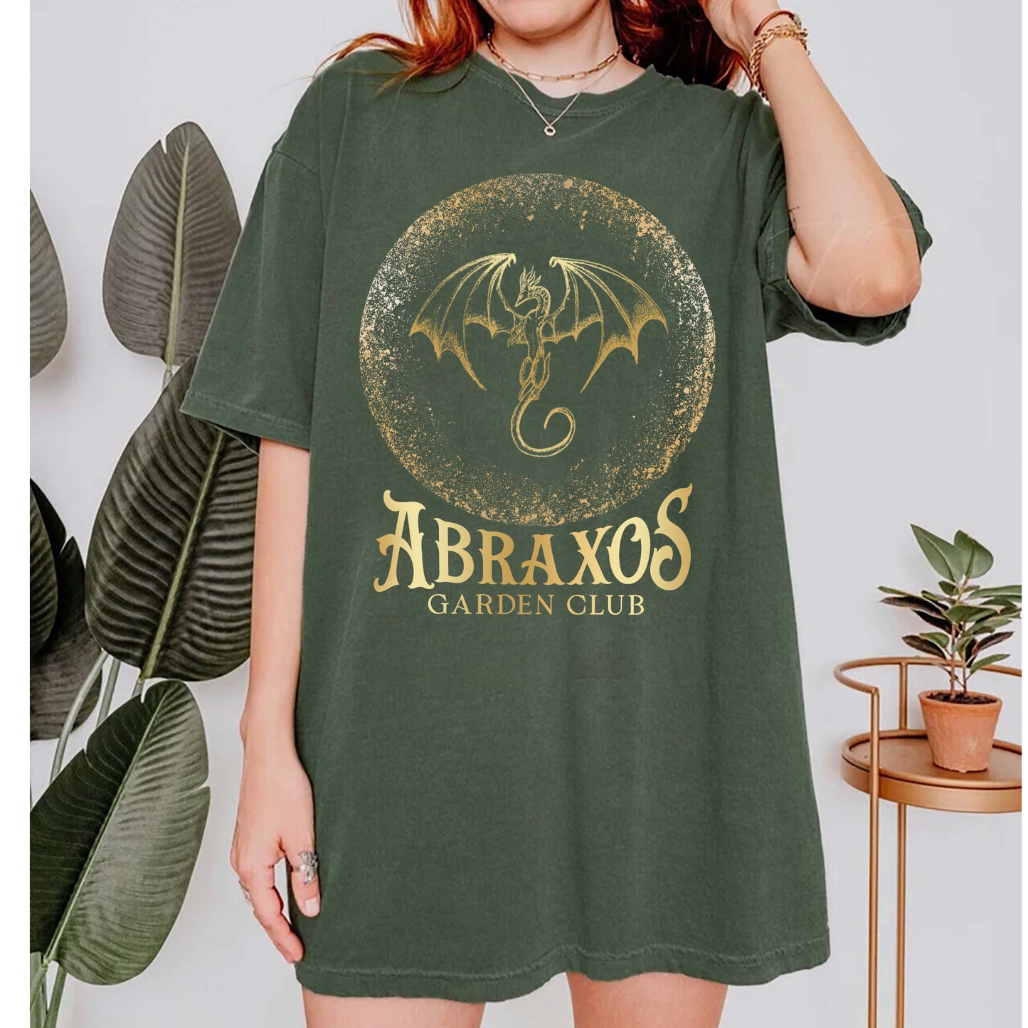 Abraxos Flower Garden Club Vintage Shirt, Throne Of Glass Flower Shirt, Throne Of Glass Shirt, Fantasy Book Lover Shirt, Bookish Gift
