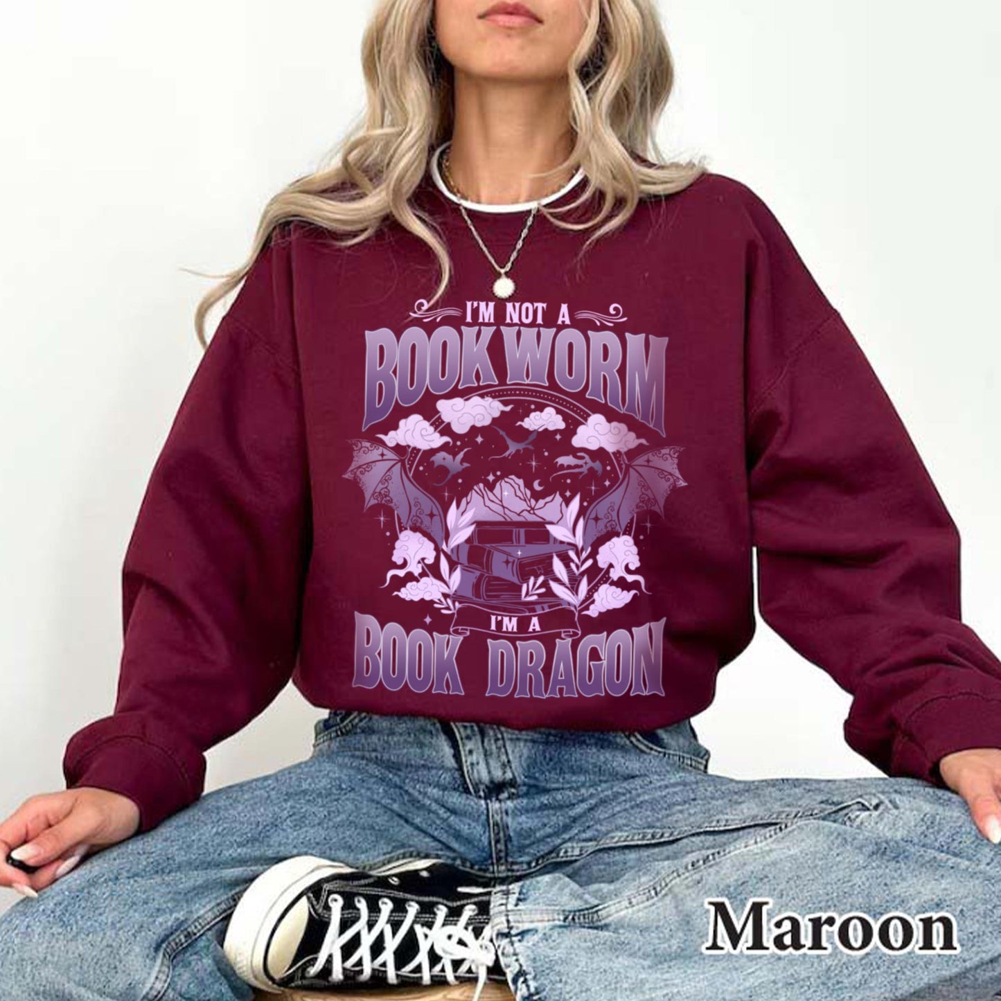 Basgiath War College Comfort Colors Shirt, Book Lover Tshirt, Book Dragon Tshirt,Book Lovers Gift,I'm Not A Bookworm I'm A Book Dragon Shirt