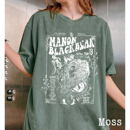 Manon Blackbeak Throne of Glass Vintage Shirt, The Thirteen Shirts, From Now Until The Darkness Claims Us Tee, ACOTAR Crescent City