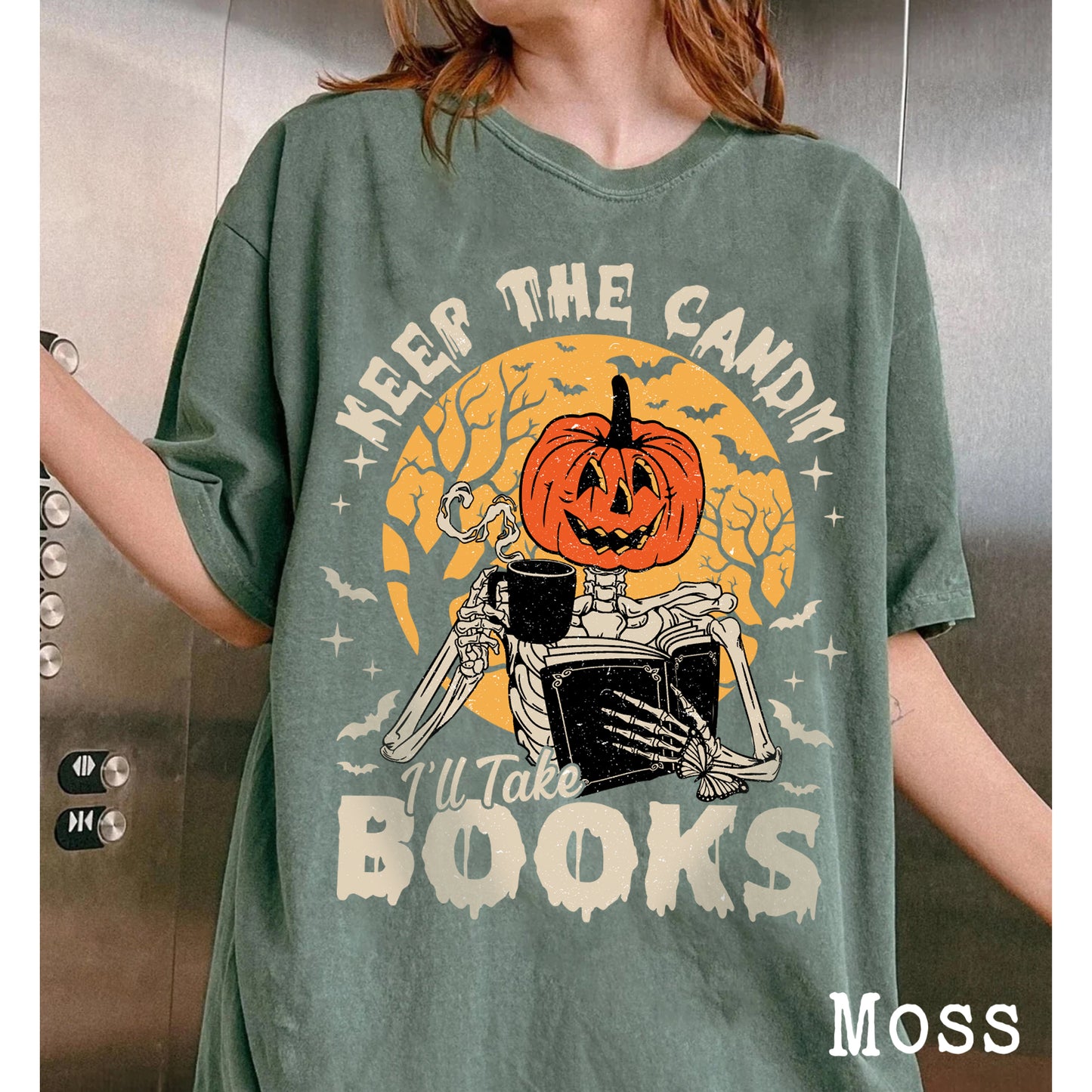 Keep the candy I'll take Books Shirt, Halloween Skeleton Shirt, Book Lovers Shirt, Halloween Books Shirt, Teacher Halloween Shirt