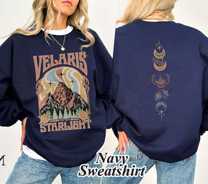 Velaris City of Starlight ACOTAR Shirt Comfort Colors, The Night Court Shirt, Bookish Gift, Court of Thorns and Roses Shirt, SJM Merch