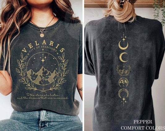 Velaris  Shirt Velaris City Of Starlight Shirt, The Night Court Shirt,SJM Merch Shirt, City of Starlight Sweater,ACOTAR Shirt