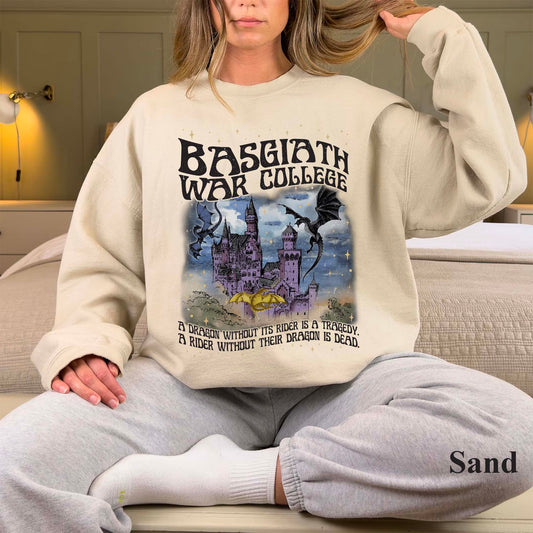 Vintage Basgiath War College Vintage Shirt, Fourth Wing Sweatshirt, Dragon Rider Shirt, Violet Sorrengail, Xaden Riorson