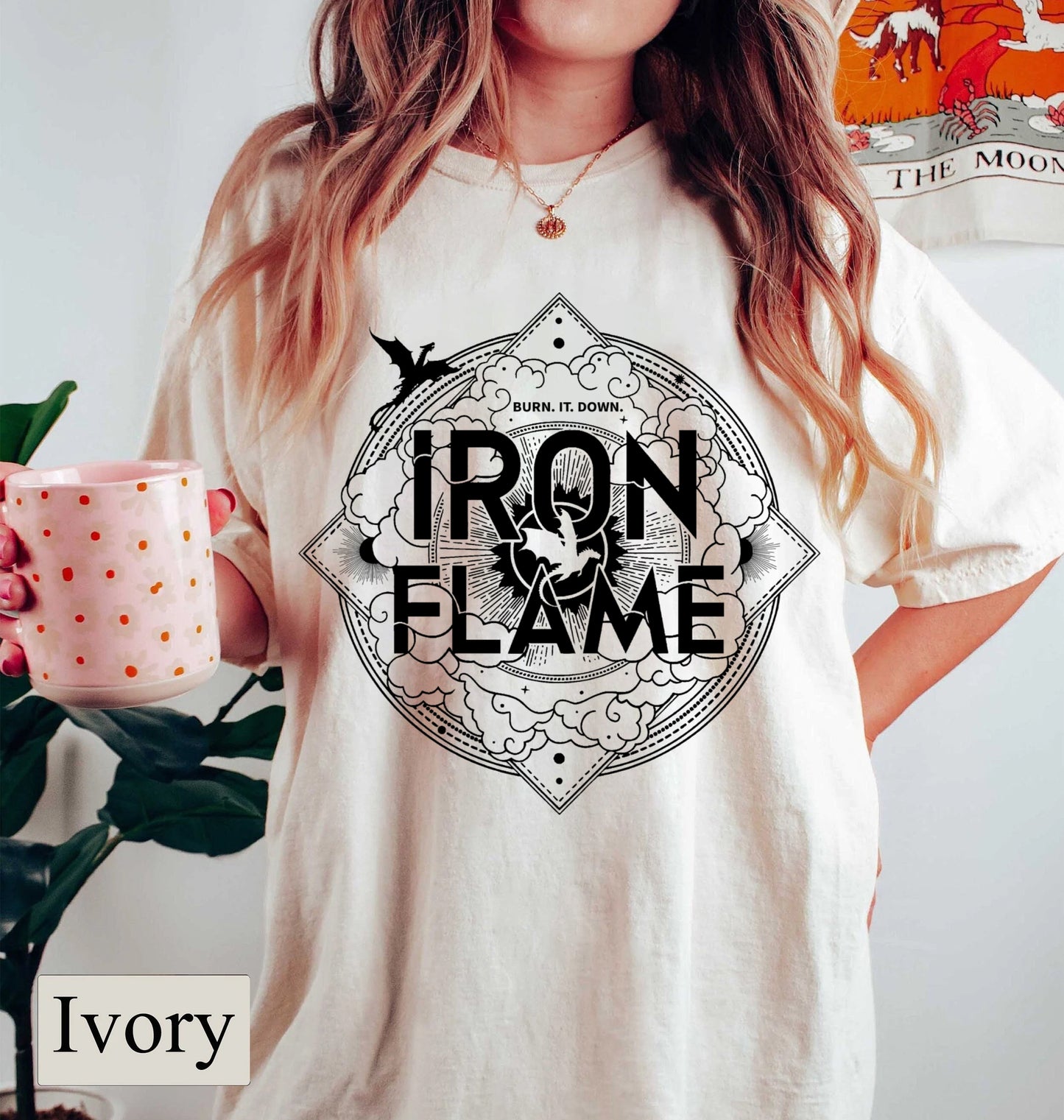 Iron Flame Shirt, Fourth Wing Shirt, Rebecca Yarros Shirt, Dragon Rider Shirt, Violet Sorrengail, Bookish Shirt