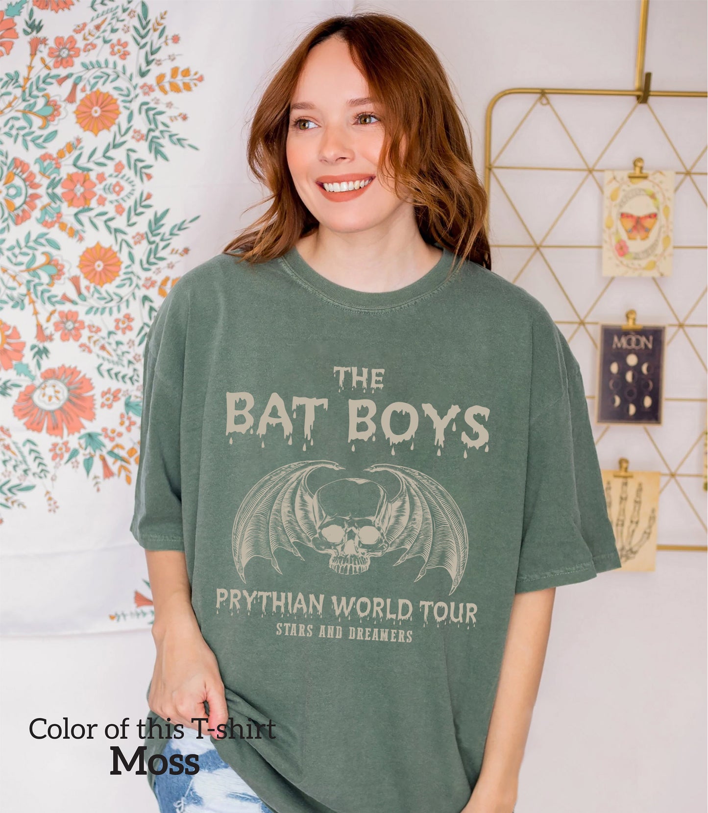 The Bat Boys Acotar Shirt, Velaris Night Court, Acotar Merch, Throne of Glass, Crescent City, Sarah J Maas, Rhysand and Feyre, Booktok bookish