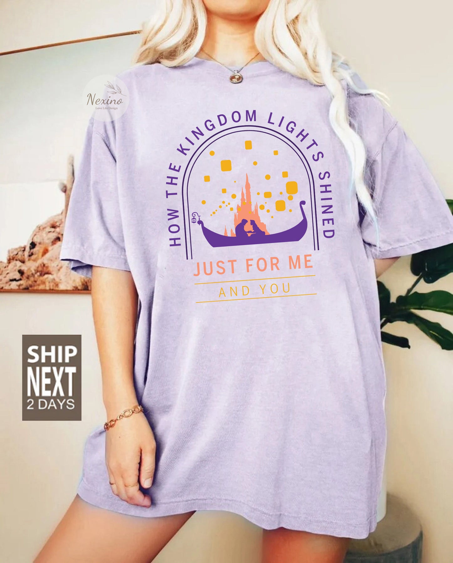 Long Live All The Magic We Made Shirt, The Kingdom Lights Shined Just For Me And You Shirt, Disney Castle , Disneyland Shirt, Magic Kingdom Shirt