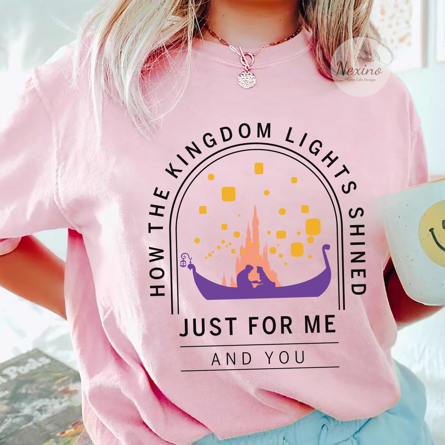 Long Live All The Magic We Made Shirt, The Kingdom Lights Shined Just For Me And You Shirt, Disney Castle , Disneyland Shirt, Magic Kingdom Shirt