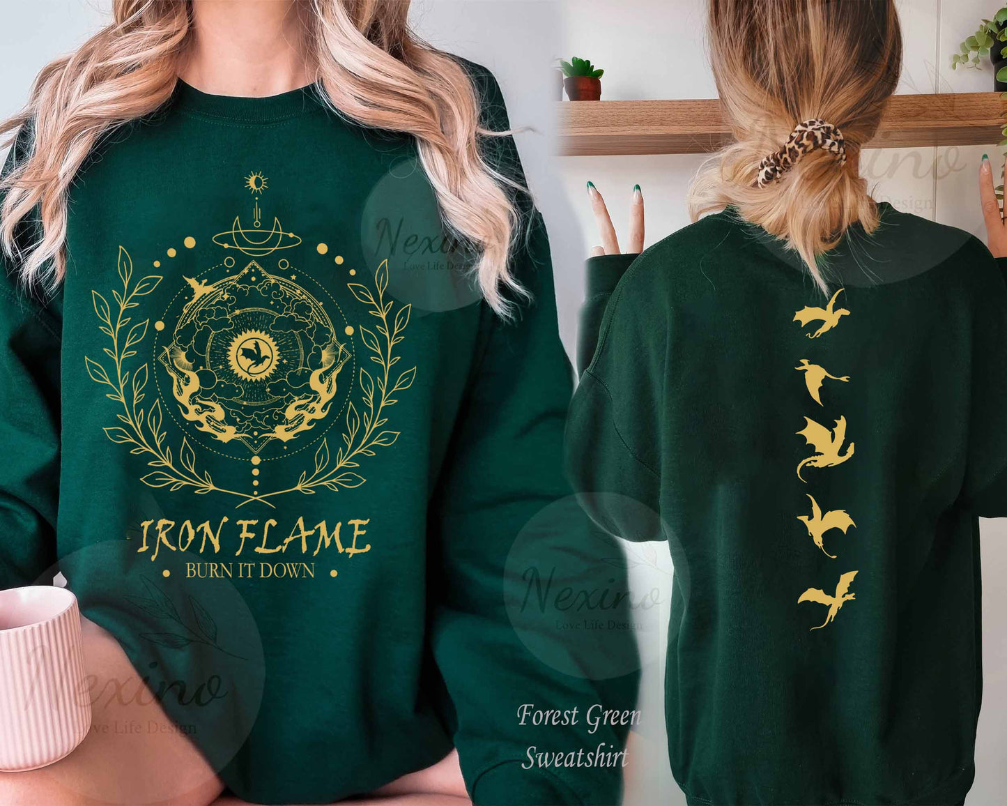 Iron Flame Shirt, Fourth Wing Shirt, Rebecca Yarros Shirt, Dragon Rider Shirt, Violt Sorrengail, Bookish Shirt, Basgiath War College Shirt