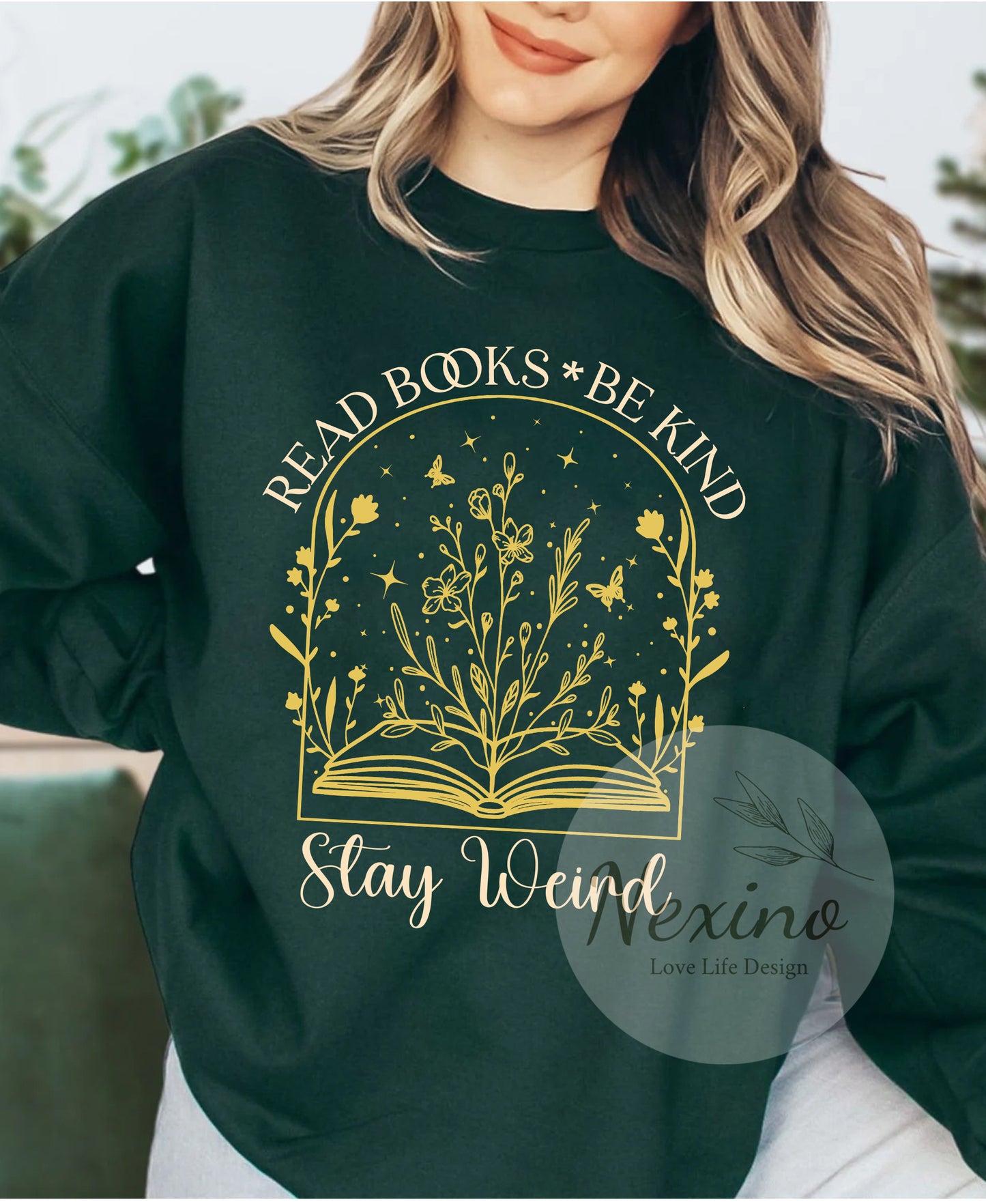 Read Books Be Kind Stay Weird Shirt, Comfort Colors Shirt, Kindness Shirt, Book Lover Shirt, Bookish Shirt, Gift For Reader, Teacher Shirt