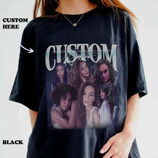 Custom Bootleg Rap Tee, Custom Your Own Bootleg Shirt, Vintage Retro Graphic 90s Tshirt, Custom Photo Shirt, Insert Your Own Design Shirt