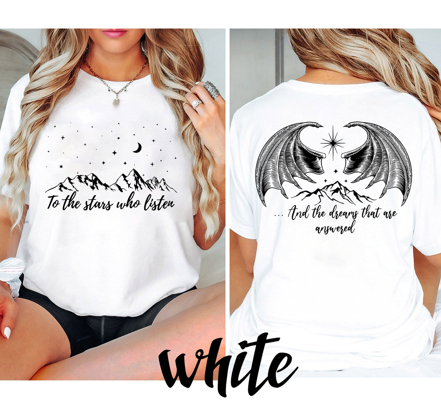 Velaris City Of Starlight Two-Sided Comfort Colors Shirt, The Night Court Shirt, SJM Shirt, Acotar Velaris Shirt