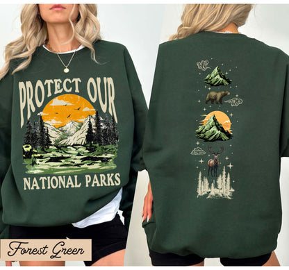 90s National Parks Comfort Colors® Unisex T shirt Granola Girl Shirt Respect the Local Wildlife Tee Hiking Camping Clothes Wanderlust Shirt