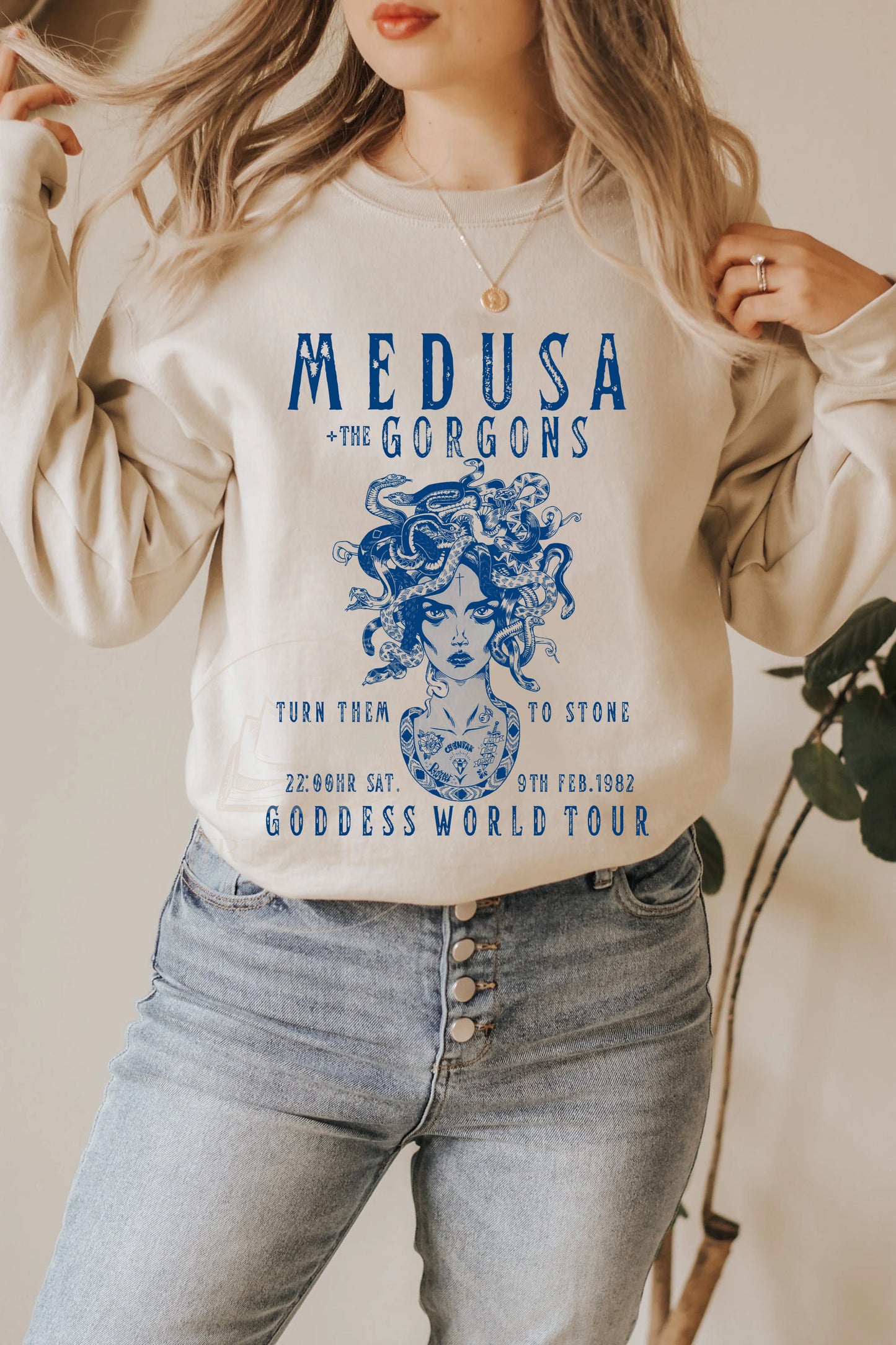 Medusa Distressed Band Tee Vintage Band T Shirt Snake Shirt Greek Mythology Greek Goddess Medusa Shirt Greek Apparel