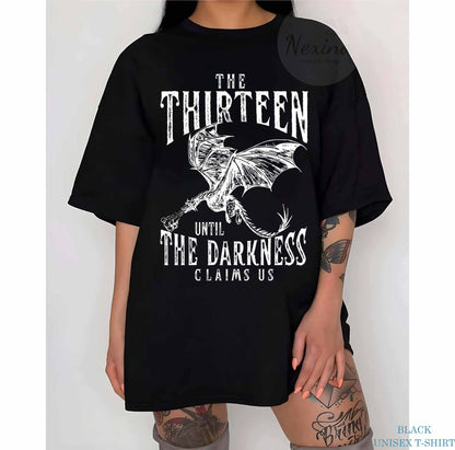 Retro The Thirteen Throne Of Glass Shirt, From Darkness Claim Us Tshirt,  We Are The Thirteen Shirt, Book Lover Shirt,Bookish Shirt