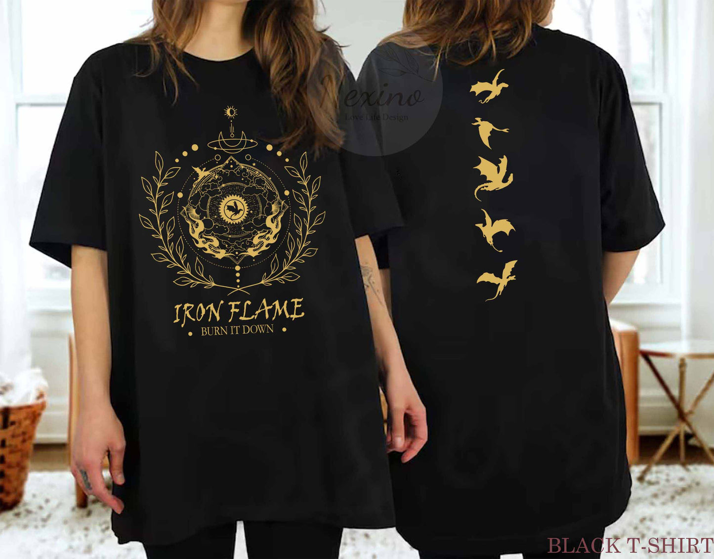 Iron Flame Shirt, Fourth Wing Shirt, Rebecca Yarros Shirt, Dragon Rider Shirt, Violt Sorrengail, Bookish Shirt, Basgiath War College Shirt