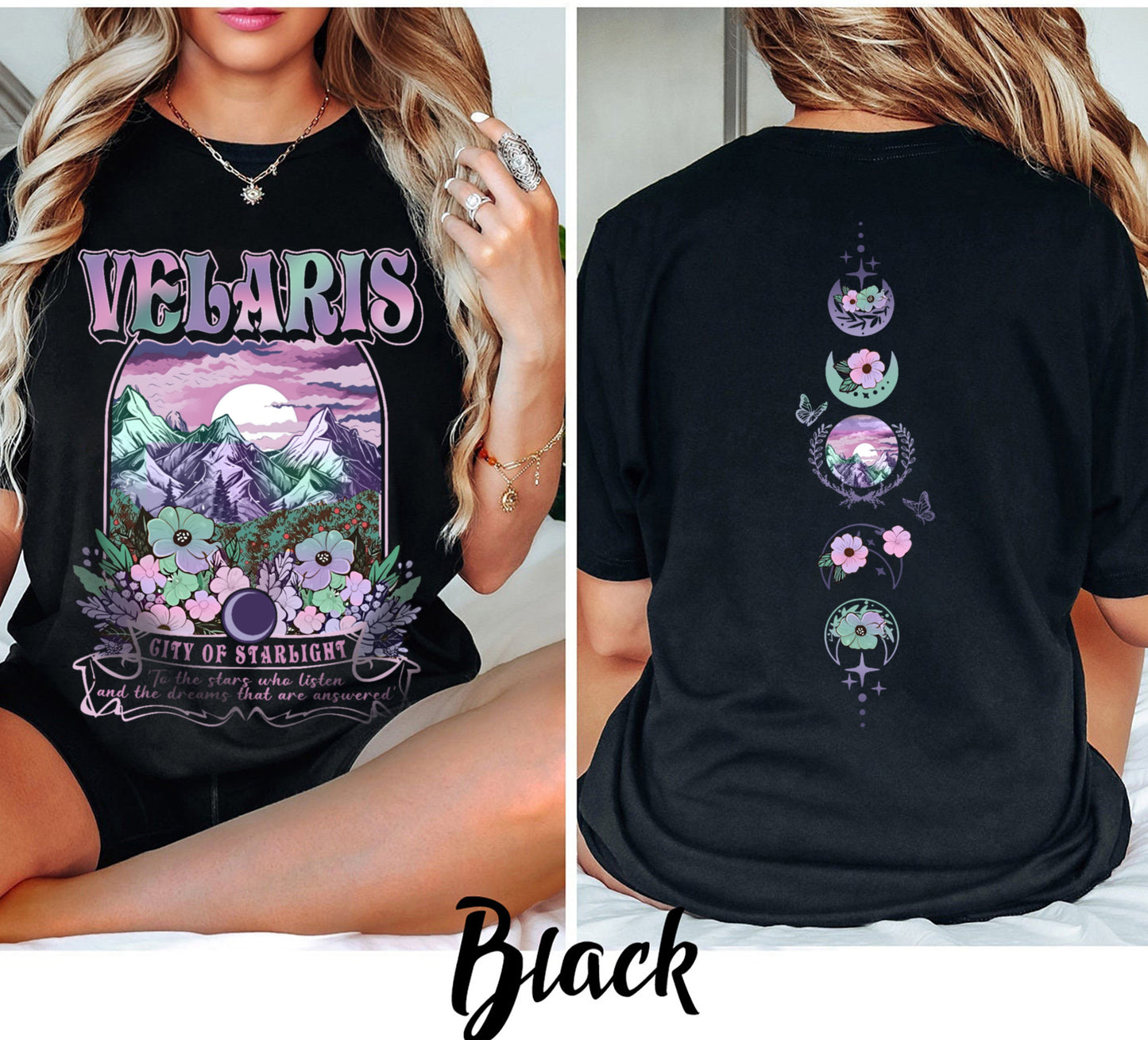 Velaris City of Starlight Shirt, Velaris Sweatshirt, ACOTAR Crewneck, The Night Court Tee, SJM Outfit, Gift for Her, House of Wind Book