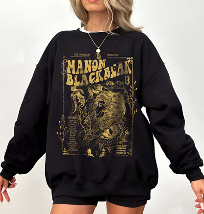 Manon Blackbeak Throne of Glass Vintage Shirt, The Thirteen Shirts, From Now Until The Darkness Claims Us Tee, ACOTAR Crescent City