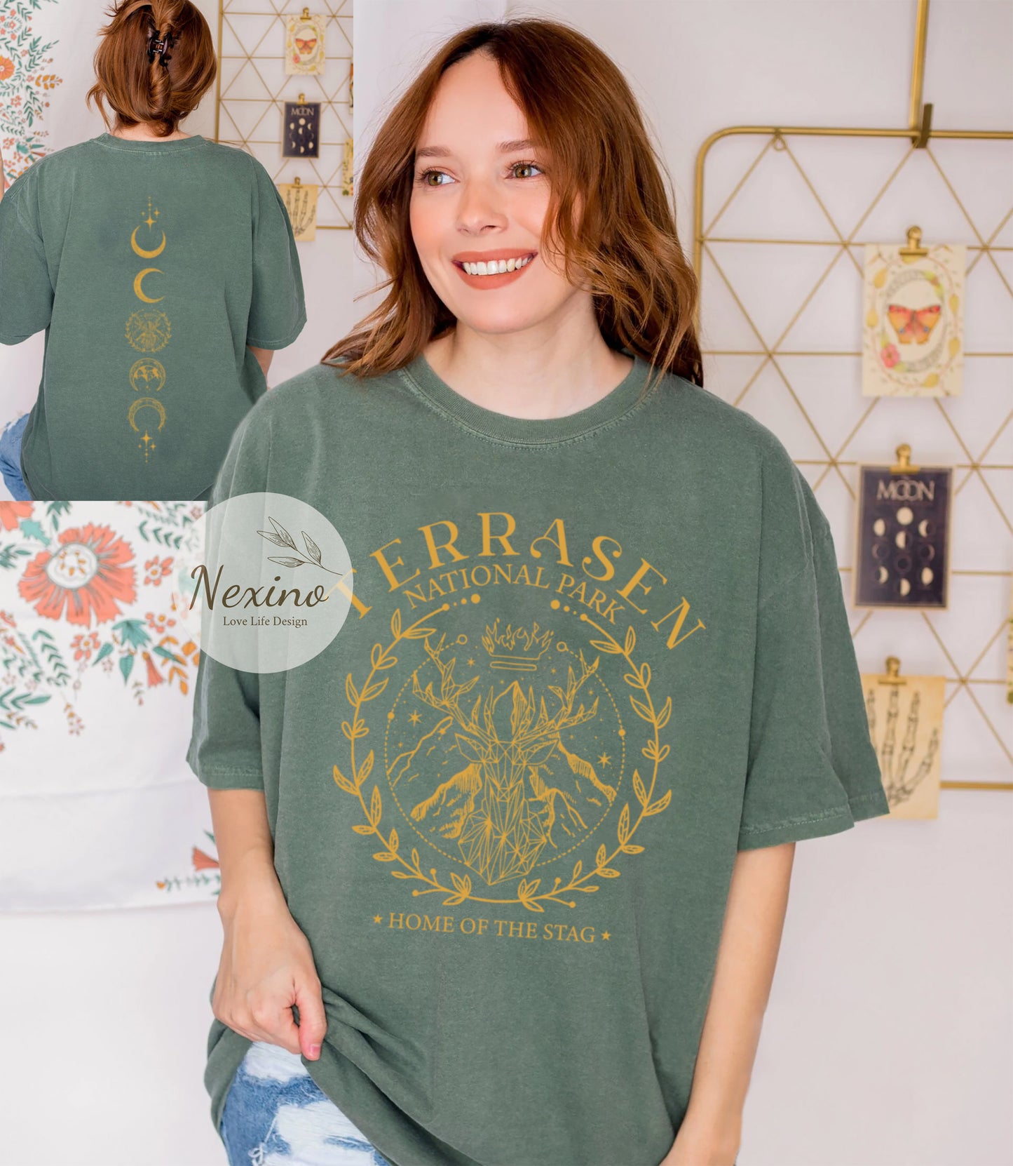 Terrasen Throne of Glass Vintage Shirt, Fireheart Rattle the Stars, Sarah J. Maas Sjm Tog Merch Aelin Galathyniu