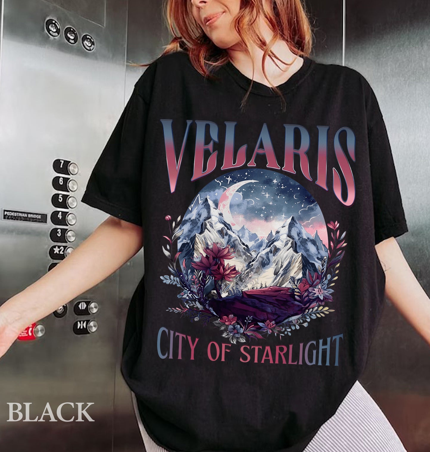 Velaris City Of Starlight Acotar Comfort Colors Shirt,The Night Court Shirt,Bookish Gift,Court Of Thorns And Roses, City Of Starlight Shirt