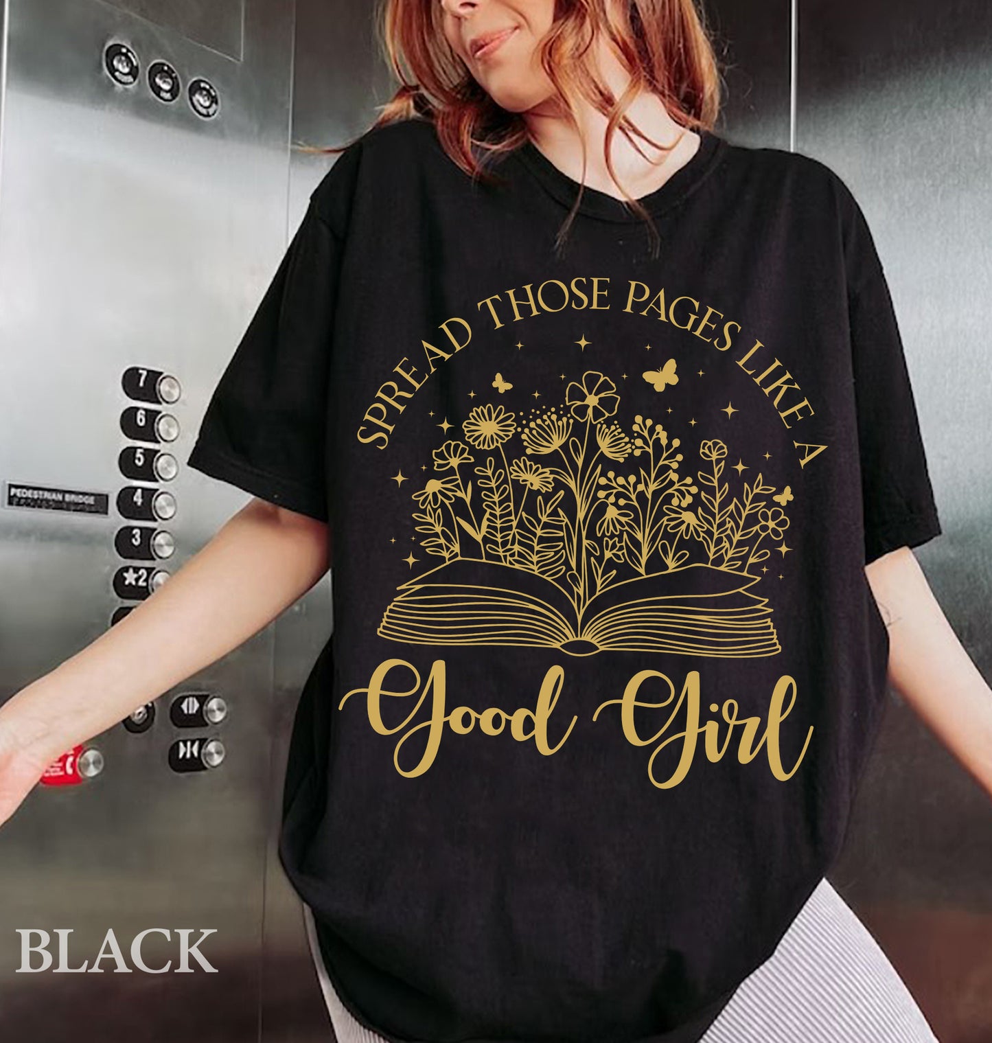 Spread Those Pages Just Like A Good Girl Shirt, Hot Book, Spicy Book Lover, Bookish, Dark Romance Shirt, Smut Shirt, Booktok Shirt