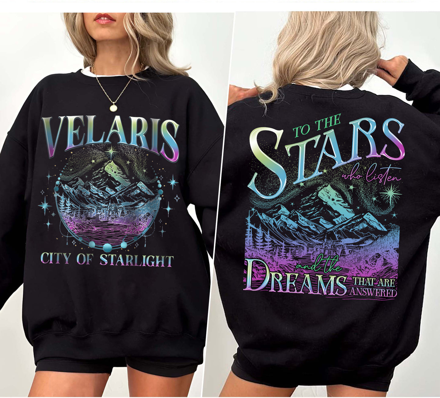 Velaris SJM Shirt,To the stars who listen and the dreams that are answer, A Court of Thorns and Roses, iprintasty of Dreams