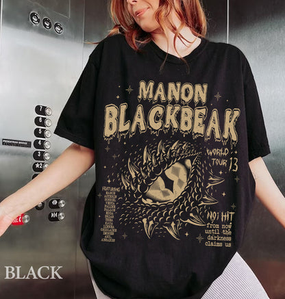 Manon Blackbeak Throne of Glass Comfort Colors Shirt, Sarah J Maas Merch, Rowan Whitethorn, ACOTAR Crescent City Rhysand, Book Quote Shirt