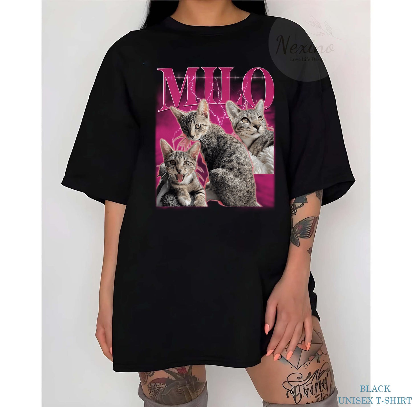 CUSTOM Bootleg Rap PET Shirt, Custom Pet, Custom Photo - Vintage Graphic 90s Tshirt, CUSTOM Your Own Bootleg Idea Here, Insert Your Design