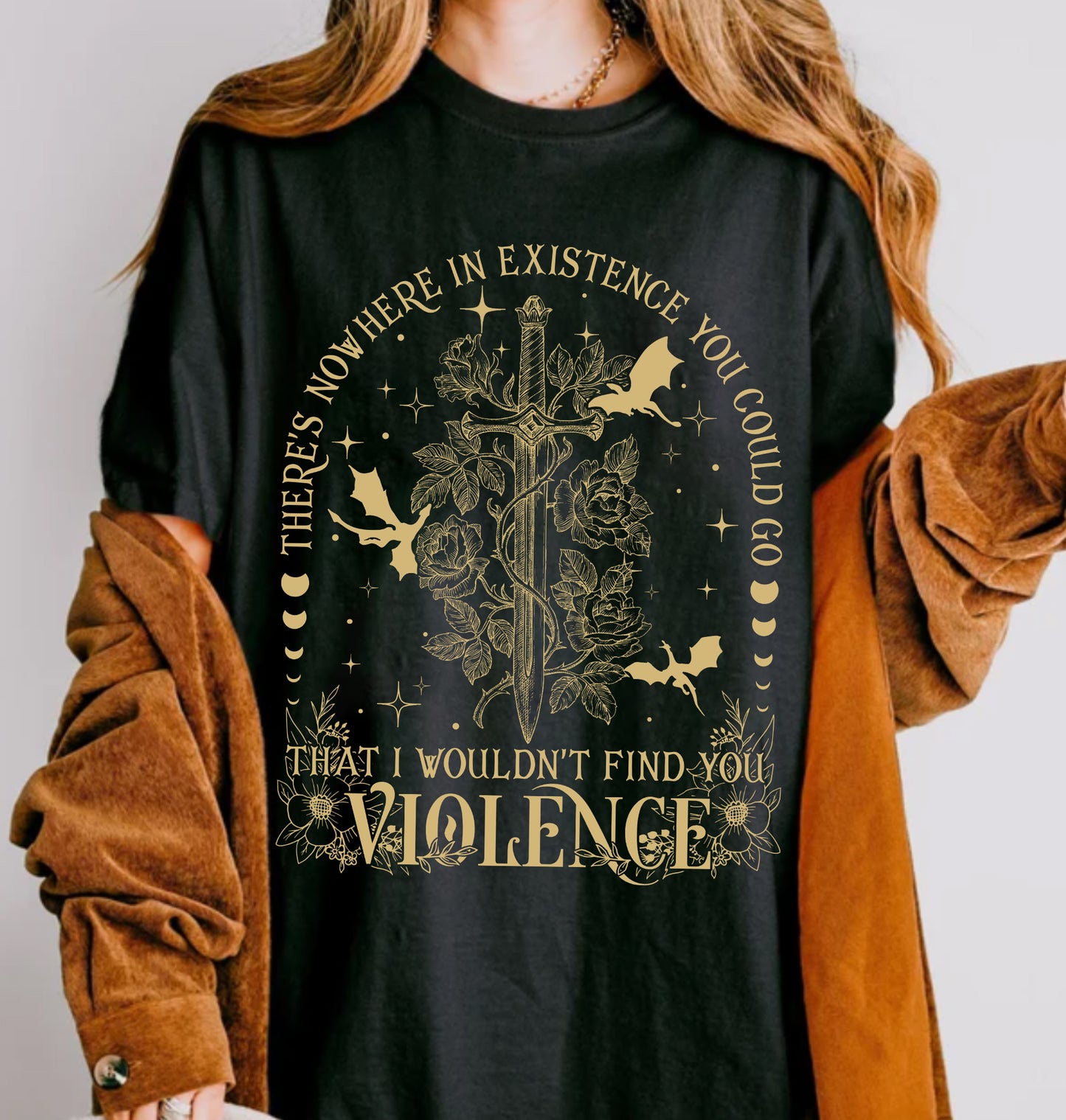 Fourth Wing Theres Nowhere In Existence You Could Go Shirt, Book Lover Sweater, Basgiath War College, Birthday Gift for Book Lovers, Book?sh Tee