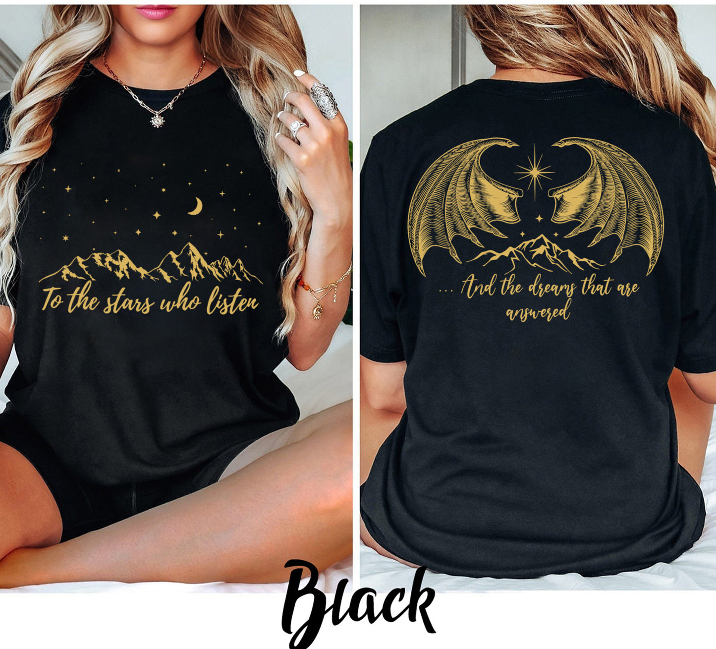 Velaris City Of Starlight Two-Sided Comfort Colors Shirt, The Night Court Shirt, SJM Shirt, Acotar Velaris Shirt