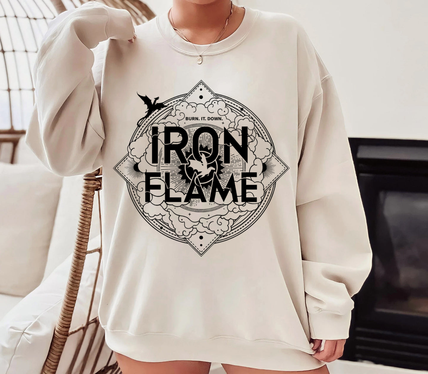Iron Flame Shirt, Fourth Wing Shirt, Rebecca Yarros Shirt, Dragon Rider Shirt, Violet Sorrengail, Bookish Shirt