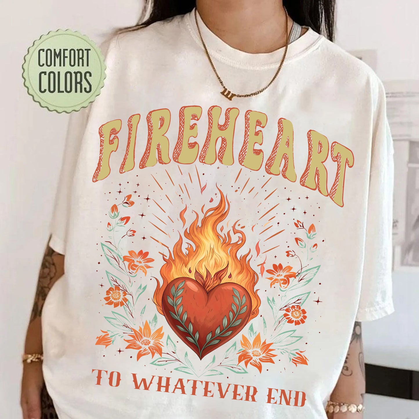 Vintage Fire-heart Shirt, To Whatever End T-shirt, SJM quotes, Throne of Glass T-shirt, SJM Tee, You do not yield t-shirt