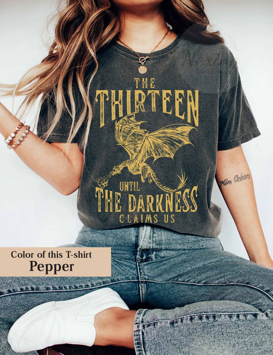 Retro The Thirteen Throne Of Glass Shirt, From Darkness Claim Us Tshirt,  We Are The Thirteen Shirt, Book Lover Shirt,Bookish Shirt