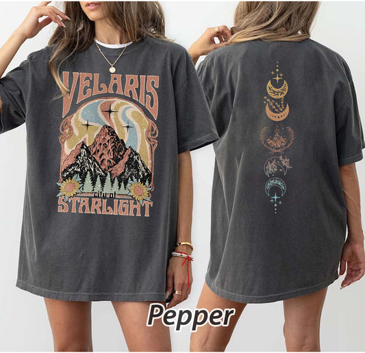 Velaris City of Starlight ACOTAR Shirt Comfort Colors, The Night Court Shirt, Bookish Gift, Court of Thorns and Roses Shirt, SJM Merch