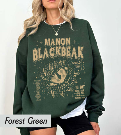 Manon Blackbeak Throne of Glass Comfort Colors Shirt, Sarah J Maas Merch, Rowan Whitethorn, ACOTAR Crescent City Rhysand, Book Quote Shirt