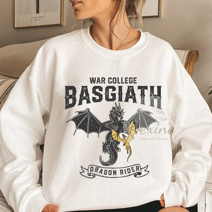 Basgiath War College Shirt, Fourth Wing Comfort colors Shirt, Dragon Rider Shirt, Rebecca Yoros, Fourth Wing, Violet Sorrengail
