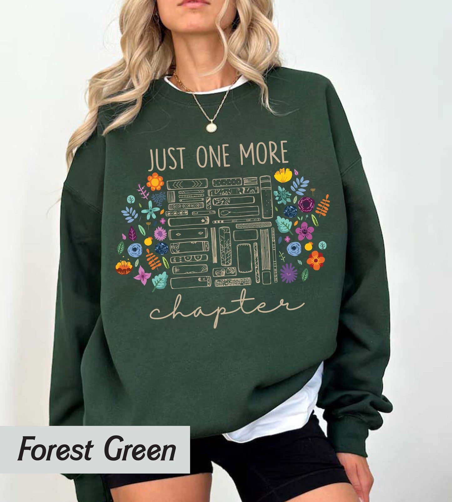 Just one more chapter t-shirt, bookish Merch, Reading t-shirt, Literature, Book Lover tshirt, Comfort Colors, Book Shirt, Librarian Shirts