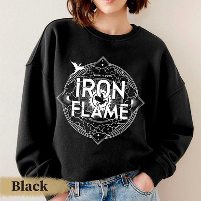 Iron Flame Shirt, Fourth Wing Shirt, Rebecca Yarros Shirt, Dragon Rider Shirt, Violet Sorrengail, Bookish Shirt
