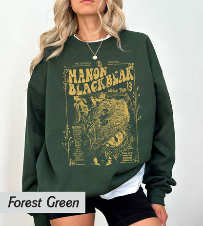 Manon Blackbeak Throne of Glass Vintage Shirt, The Thirteen Shirts, From Now Until The Darkness Claims Us Tee, ACOTAR Crescent City
