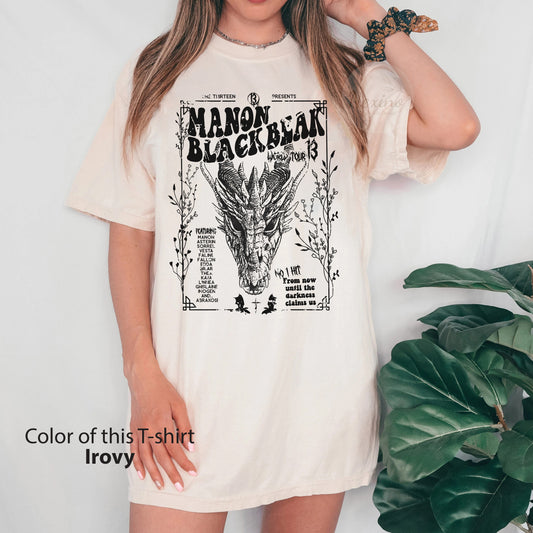 Manon Blackbeak Throne of Glass Shirt Sarah J Maas Merch Rowan Whitethorn ACOTAR Crescent City Rhysand