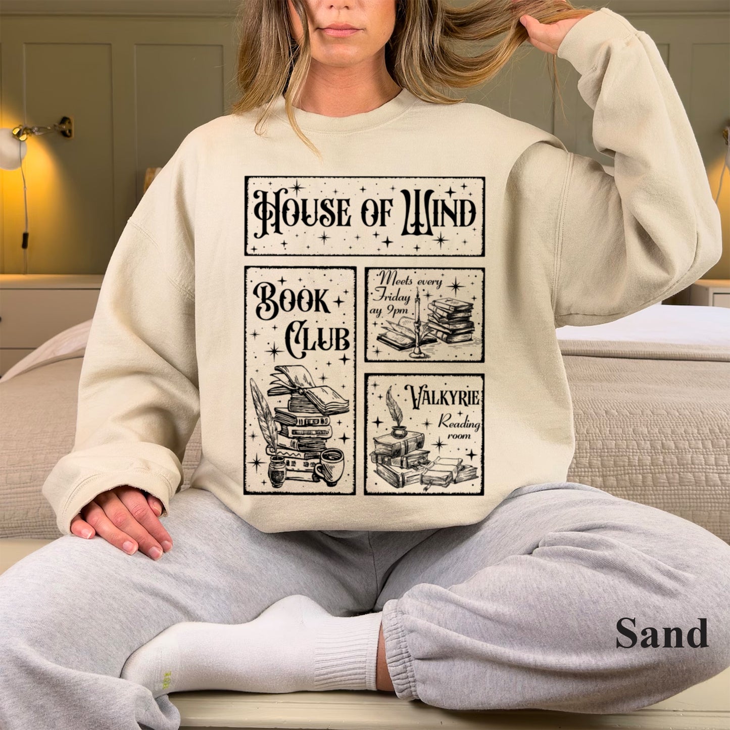 ACOTAR House Of Wind Book Club Shirt, Night Court Velaris House Of Wind Library Sarah J Maas Throne of Glass, Valkyrie Reading Room SJM