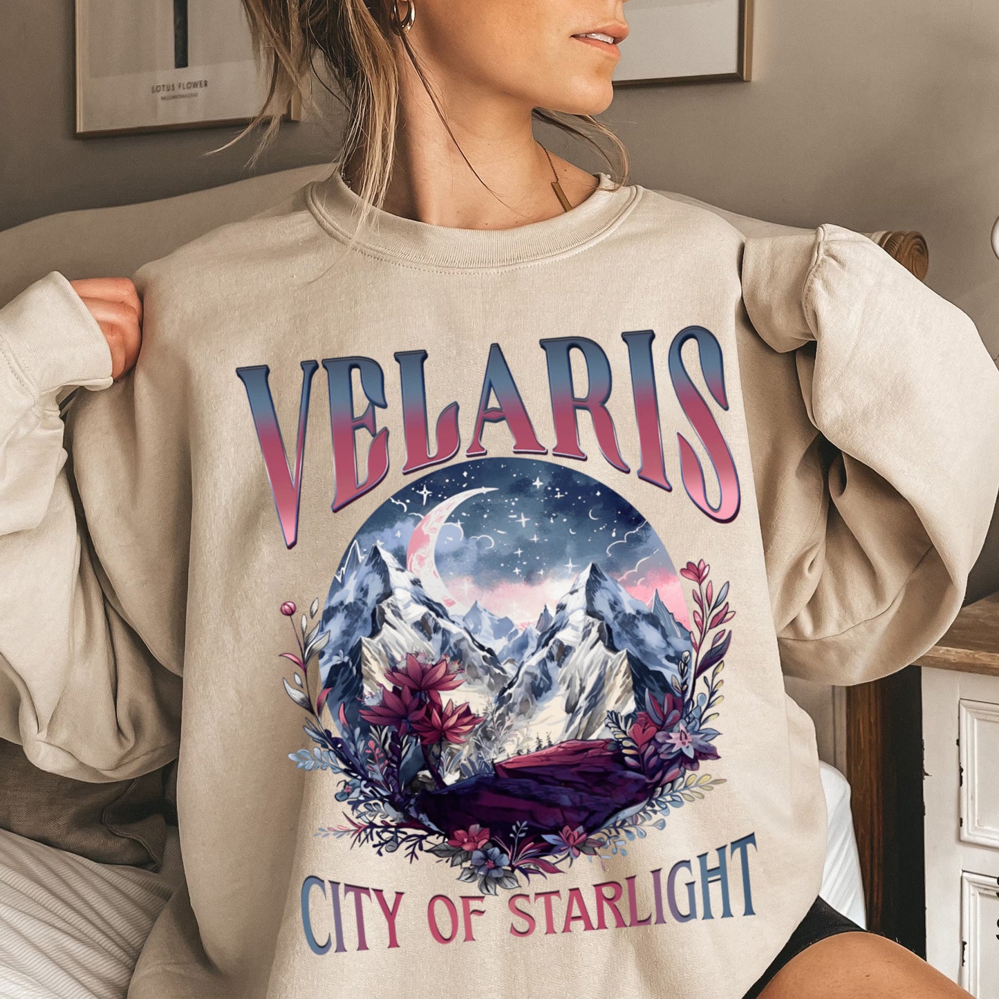 Velaris City Of Starlight Acotar Comfort Colors Shirt,The Night Court Shirt,Bookish Gift,Court Of Thorns And Roses, City Of Starlight Shirt
