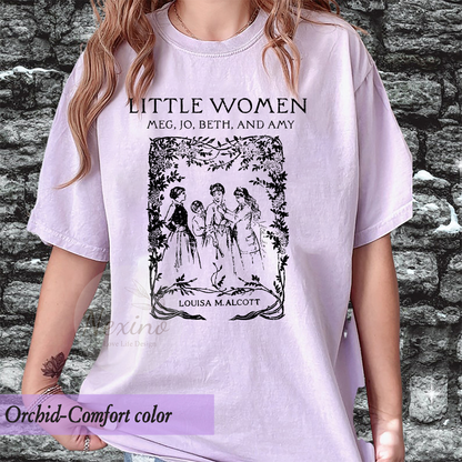 Little Women Sweatshirt, Little Women Gift, Louisa M. Alcott Gift, Literary Gift Bookish Gift, Long Sleeve Little Women Pullover Sweater